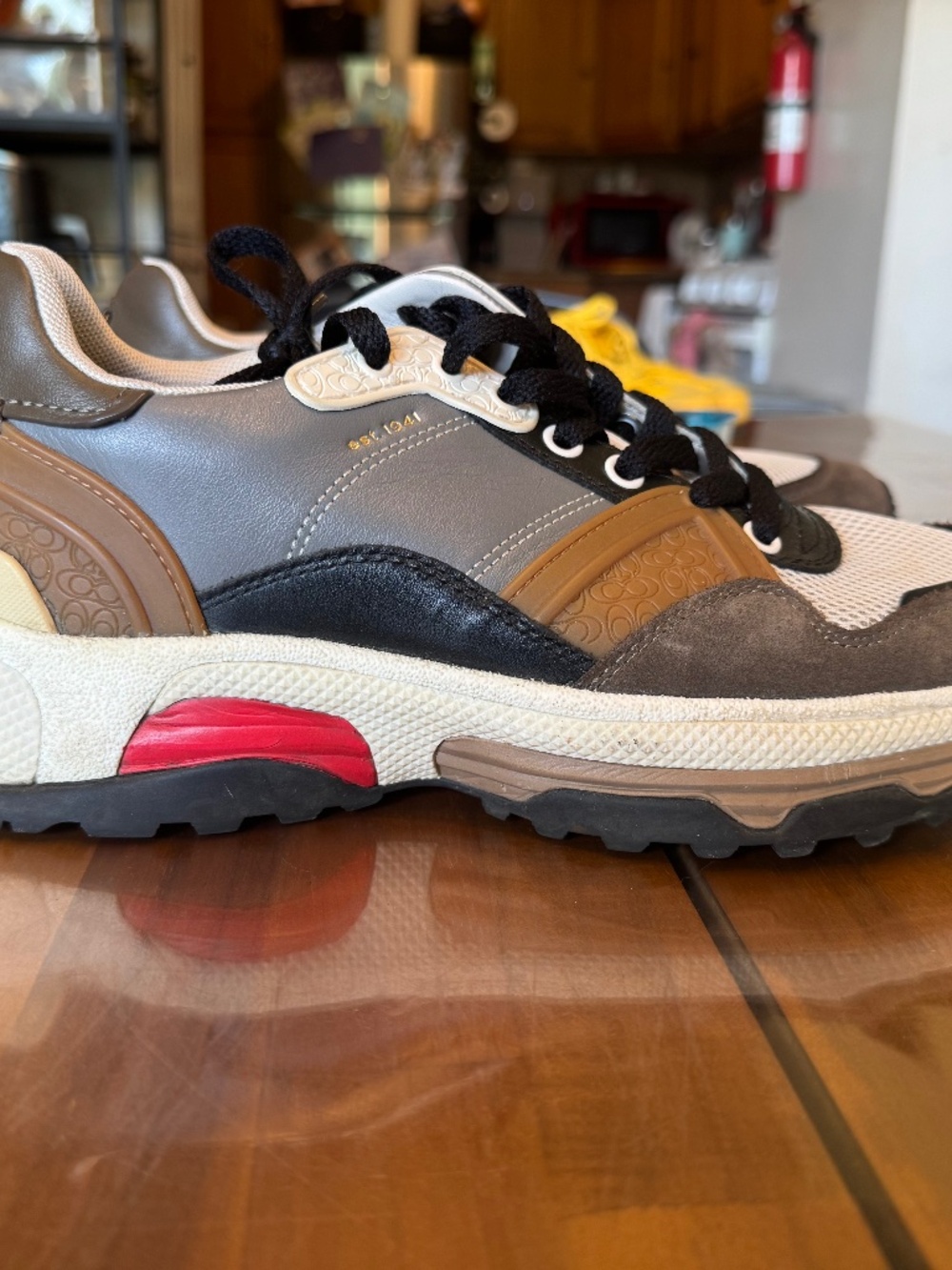Coach Men’s Sneakers – Size 8 – $39.99